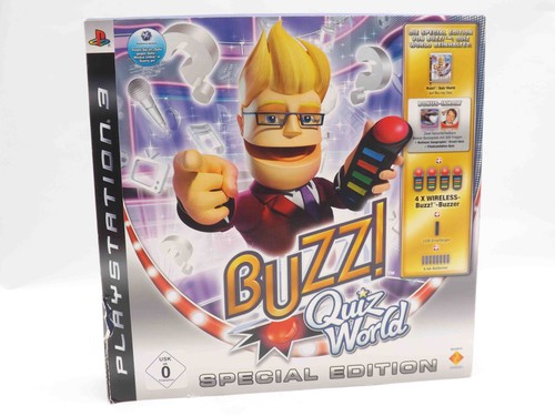 Buzz quiz world 4x wireless - buzz!,